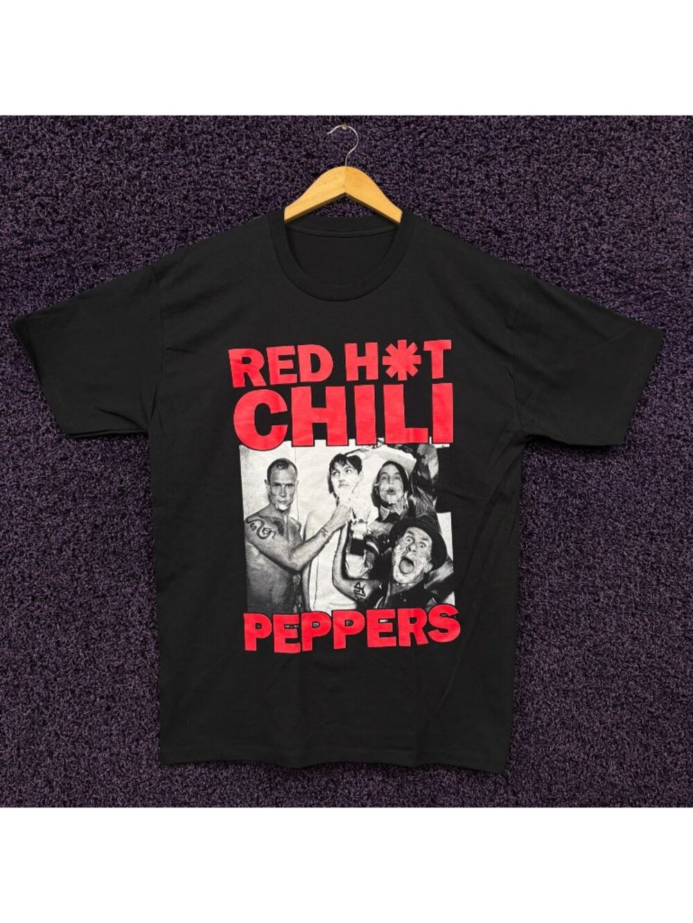 Red Hot Chili Peppers Backstage Portrait Funk Band T-Shirt L